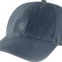 Carhartt Men's Cotton Canvas Cap (Iron Blue)