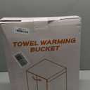 38L Foldable Towel Warmer for Bathroom, Home & Spa, Large Capacity for Oversized Towels, Blankets & Robes, 4 Temp Modes, Auto Shut-Off Timer, Perfect Spa Gift for Loved Ones (White)