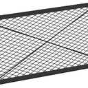 onlyfire Fire Pit Grill Grate, Heavy-Duty Steel Cooking Grate with X-Marks Design for Outdoor BBQ, Camping, Group Gatherings - 32 X 15
