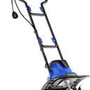 Westinghouse 14-Inch, 10 Amp Corded Electric Tiller Cultivator for Gardening, with 4 Steel Blades