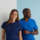 BARCO Grey's Anatomy Spandex Stretch Direct - Rapid Scrub Top for Men, V-Neck Men's Scrub Top, Small
