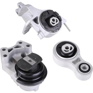 Engine Motor Mount Front Right Rear Upper 3pcs for 09-12 for Ford Flex 08-12 for Ford Taurus 08-09 for Ford Taurus X 09-12 for Lincoln MKS 5425 5342 5429 Motor & Trans Mount Set