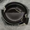 3 Pcs Korean Stone Pot Clay Cooking Pot Set Ceramic Sizzling Hot Bowl Korean Bibimbap Soup Dolsot Bowl with Lids for Ttukbaegi and Koreans Stew (38 oz)