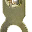 Hillman AnchorWire Brass-Plated Steel Ring Hanger 1 lb. 4 pk Small