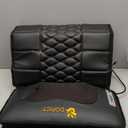 Massage Mat, Detachable Neck Massager, Full Body Vibration Heating, Massage Pad with 10 Vibrating Motors and 9 Speed Settings for Home Office Use, Gift for Men Women Parents Christmas,Black