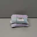 Dog poop bag holder-2 in 1 Dog Waste Bag holder Comes with pet snack box for Leash Lightweight Pet Waste Bag Dispenser，Equipped with nylon rope and buckle (Excluding dog waste bag)(Green+Purple) ﻿Pack Of 2