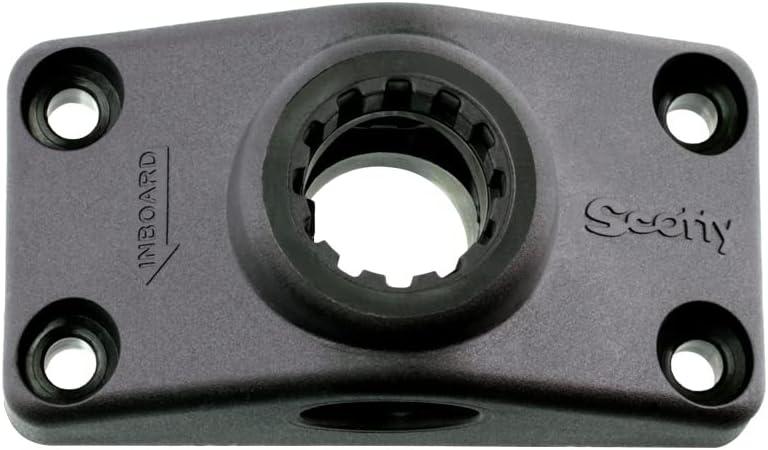 Scotty #241-BK Side Deck Mounting Bracket (Black)
