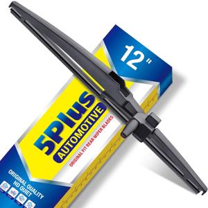 5 PLUS 12" Rear Wiper Blade Replacement for Toyota 4Runner 2024-2010 BACK Windshield Wiper Blade (12-L)