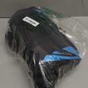 Boavan Laptop Backpack for men, 17.3 inch Laptop Bag with USB Port, Waterproof Travel Work Backpack Purse, Anti-Theft Teacher Nurse Doctor Casual Bookbags Office Business backpackBlack&Sky Blue