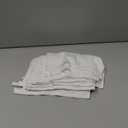 Yoofoss Luxury Washcloths Towel Set 10 Pack Baby Wash Cloth for Bathroom-Hotel-Spa-Kitchen Multi-Purpose Fingertip Towels & Face Cloths - White