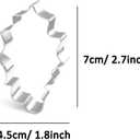 2 x Holly Oak Leaf Cookie Cutter