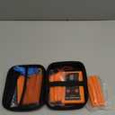 THIKPO Universal Fuel Injector Tester and Cleaner Tool Kit, DIY Cleaning Tool Kit, 8 Pulse Modes, 4 Wire Dual Channel for 2 Fuel Injectors, 8 Size Cleaning Adapters, 12V/5V Output Power