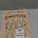 SHAPERX Women's Fajas Colombianas Shapewear Tummy Control Body Shaper Girdles Post Surgery Compression Garment (Beige) XL