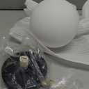 Wall Sconces, 1 Light Modern Globe Sconce in Matte Black, Wall Light for Bedroom Bathroom Living Room & Hallway Vanity Lighting, Ceiling Light Fixture