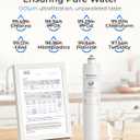 Waterdrop RF15W-UF 0.01 μm Water Filter Replacement for Waterdrop 15UAW-UF/15UBW-UF Under Sink Water Filter, Reduces Lead, Chlorine, Bad Taste & Odor