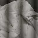 Bedsure Queen Comforter Set, White Soft Prewashed Bedding for All Seasons, 3 Pieces GentleSoft Bed Set, 1 Lightweight Comforter (90"x90") and 2 Pillowcases (20"x26")