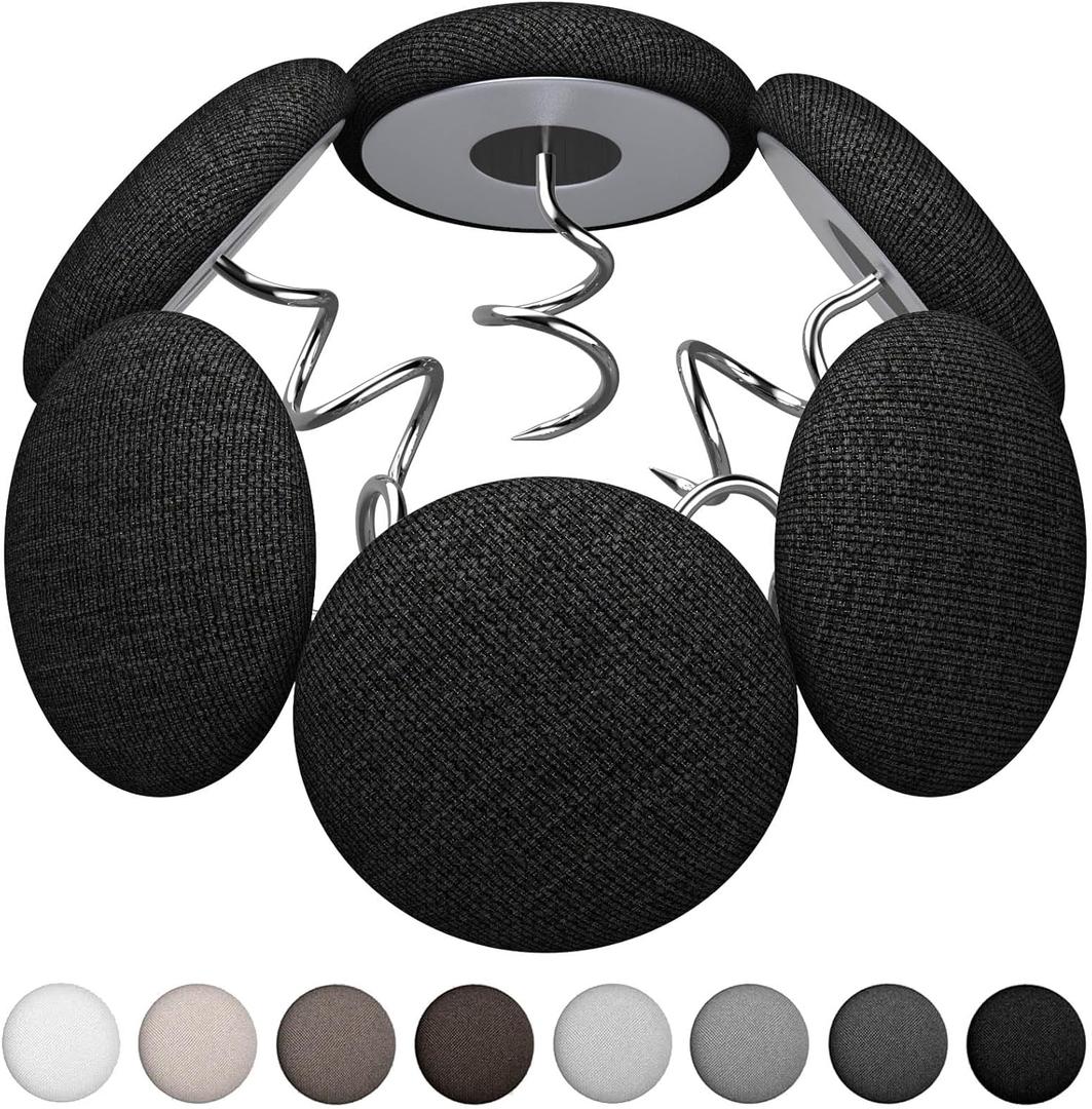 Flax Button Twist Pins  Secure Bed Skirts, Sofa Covers, Upholstery, Armchair Caddies & Slipcovers,Black 12 Pack