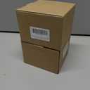 2 x JSVER Stainless Steel Cigar Ashtray with Lids for Home Office Decoration, Outdoor Patio, Balcony (Silver)