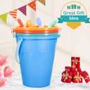 Holady Beach Toys Sand Toys Beach Shovels Beach Pail Set for Kids Summer Beach Essentials Outdoor Sand Play Fun Activities Beach Pails & Shovels