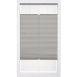 DEZ FURNISHINGS Cordless 1" Light Filtering Top Down Bottom Up Cellular Shade, 29"W x 64"H, Gray Cloud