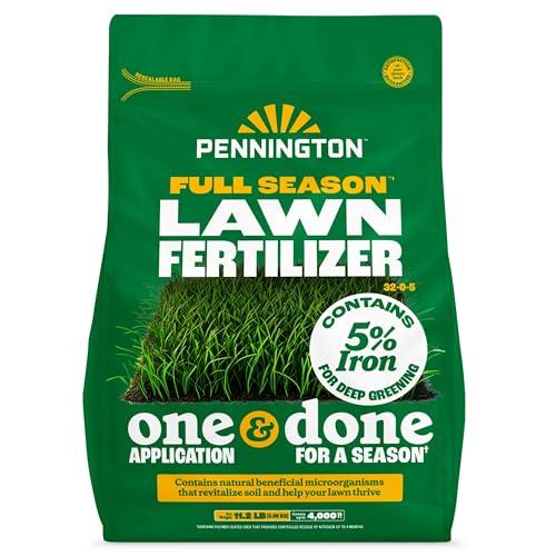 Pennington Full Season Lawn Fertilizer 32-0-5 4M 11.2lb, EXP 03 Oct 2025