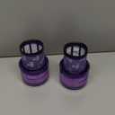 V11 Filter Replacement for Dyson Cordless Vacuum V11 Animal Complete Extra Torque Drive, V15 V15s Detect, Compare to Part 970013-02, 2 Pack