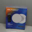 BLNAN Dimmable LED Flush Mount Ceiling Light Fixture with Remote Control, 12Inch 24W 3000K-6500K Light Color Adjustable, Modern Ultra-Thin Ceiling Lamp for Bedroom Kitchen, Wired