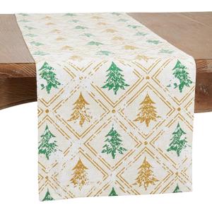 Christmas Trees Table Runner (14"x72")