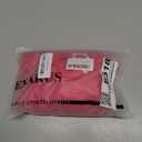 EXARUS Girls Dance Dress with Built in Bra Teen Ruched Bodycon Mesh Front Wrap Hem Tween Easter Party Tight Mini Dresses (10 Years, Rose)