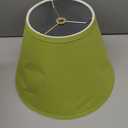 Aspen Creative 58905A Transitional Hardback Empire Shape UNO Construction Lamp Shade in Lime Green, 9" Wide (5" x 9" x 7")
