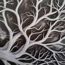 Large Canvas Wall Art Black and White Tree Picture Framed Prints Artwork Ready to Hang for Living Room Bedroom Modern Home Office Decor Size 30x60