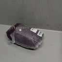 CaliTime Throw Pillow Covers Decorative 12 X 20 Inches Pack of 2 Cotton Thread Stitching Edges Solid Dyed Soft Chenille Cushion Cases for Couch Sofa Bed Living Room Farmhouse Plum Purple