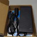 Aletbo 110V to 12V Converter, 15A 180W AC to DC Adapter, 12 Volt Cigarette Lighter Socket to Wall Plug for Car Refrigerator, Tire Inflator, Vacuum Cleaner, Iceless Cooler, 120V to 12V Converter