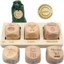 Deluxe Date Night Dice Game  6 Dice, Decision Coin, Game Board & Carry Bag  Couples Gift for Newlyweds, Anniversary, Wedding, Bachelorette, Bridal Shower, Valentine's Day  Wife, Husband, Girlfriend