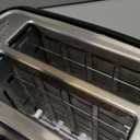 Toastmaster 2-Slice Toaster - Black with Stainless Steel - Kitchen Essential for Sandwich Bread & Breakfast Toast - Toaster with Wide Slots, High Rise Toast Lift & Cool-Touch Exterior