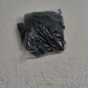 Homaxy 100% Cotton Terry Kitchen Towels(Black, 13 x 28 inches), Checkered Designed, Soft and Super Absorbent Dish Towels, 4 Pack