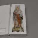 Virgin Mary Statue Sacred Heart Figure Resin Sculpture 11.25 inch Savior Figurine Catholic Religious Gift Home Chapel Decoration (Orange)