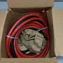 2 Gauge Battery Cable, 15FT Red + 15FT Black Stranded Oxygen-Free Copper Wire, 2 AWG Welding Cable for Automotive, Battery, Solar, Marine and Generator