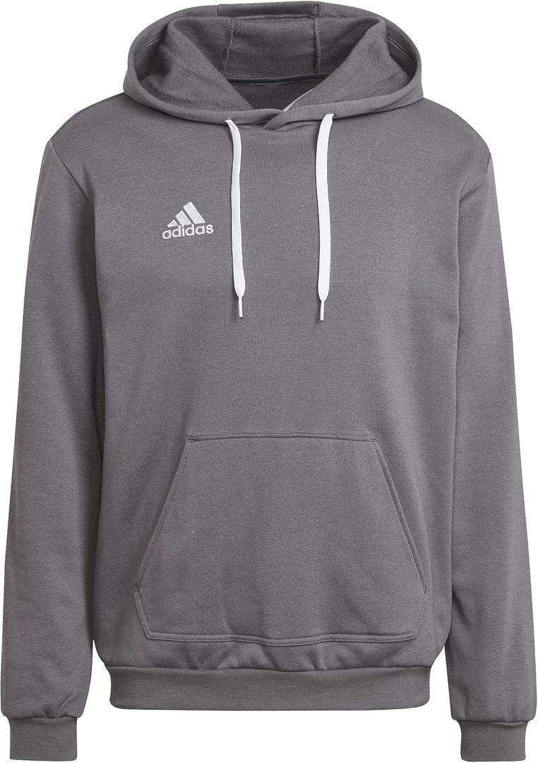 adidas unisex-adult Hoodie (Team Grey, XL)