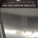 Katuchef Titanium Cutting Board for Kitchen, 100% Pure Titanium Cutting Board Food Grade,Non Toxic chopping board, Dishwasher safe, Easy to Clean(3PCS)