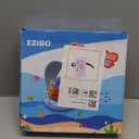 EZIGO Baby Pool Float with Canopy UPF50+ Sun Protection, Inflatable Kids Pool Floats with Ocean Animal Toys for Baby 6-36 Months, Infant Swimming Float with Adjustable Safety Seat for Boys Girls (blue)