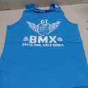 GT BMX Santa Ana, California Tank Top (Small, Sapphire Blue)