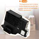 EBF61315802 Washer Door Lock Switch Assembly - Exact for L.G Front-Load Washers & Ken-More 796-series Washing Machine,Replace EBF62534401 2667085 AP5672154 PS7792232 EAP7792232 by TOMOON
