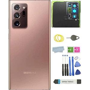 Galaxy Note 20 Ultra Back Glass Cover Housing Door Replacement for Samsung Galaxy Note 20 Ultra 5G + Tools (Note20 Ultra-Mystic Bronze)