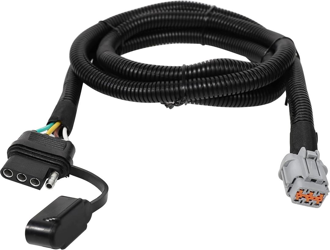 Oyviny 4 Way Flat Trailer Wiring Harness for Nissan Frontier 2005-2025/Nissan Xterra 2005-2015/Suzuki Equator 2009-2012, Factory Tow Package Required Oyviny 4 Way Flat Trailer Wiring Harness for Nissan Frontier 2005-2025/Nissan Xterra 2005-2015/Suzuki Equator 2009-2012, Factory Tow Package Required