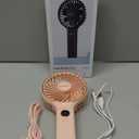 SWEETFULL Handheld Portable Fan, 5000mAh Rechargeable Battery, 6 Speed Wind, LED Digital Display, Foldable Electric Personal Mini Travel Fan with Backup Power, Summer Essentials Gifts for Women Girl