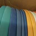 Wrova Wheat Straw Dinner Plates 10 Inch Unbreakable Set of 8 - Dishwasher & Microwave Safe Plastic Plates Reusable - Lightweight Plates for kitchen,camping,salad,appetizer - Colorful