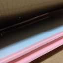 Art Easel for Kids, Double Sided Kids Easel Drawing Board, Whiteboard & Blackboard, 360Rotating Adjustable, Standing Erasable Easel Board, Easel for Classroom (Pink)