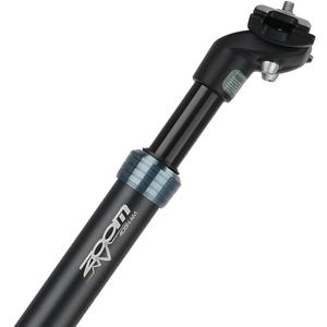 Zoom Bicycle Suspension Seatpost for eBike, Suitable for Riders 130-220lbs (60-100kg) (33.9mm (27.2 post with 33.9 shim))