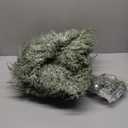 6 Set Christmas Table Placement Including Napkin Ring, 20 Inch Large Artificial Greenery Placemats, Round Cedar Branch Place Mat Christmas Dining Table Decor for Xmas Holiday Party(Powder Snow) (Circle)